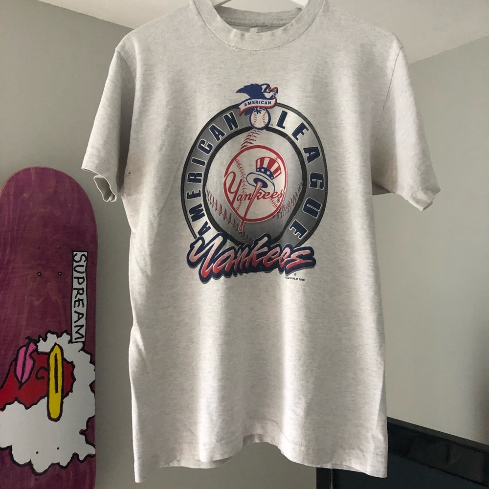 Vintage Yankees Single Stitch MLB T-Shirt Medium